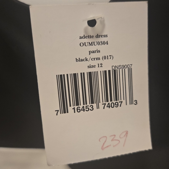 Kate Spade Adette Black and Cream Dress - Picture 3 of 4